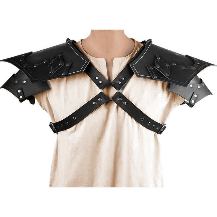 WorldNorse Mittelalter Renaissance Mehrlagige Schnallen Schulter-Brustpanzer - image 9