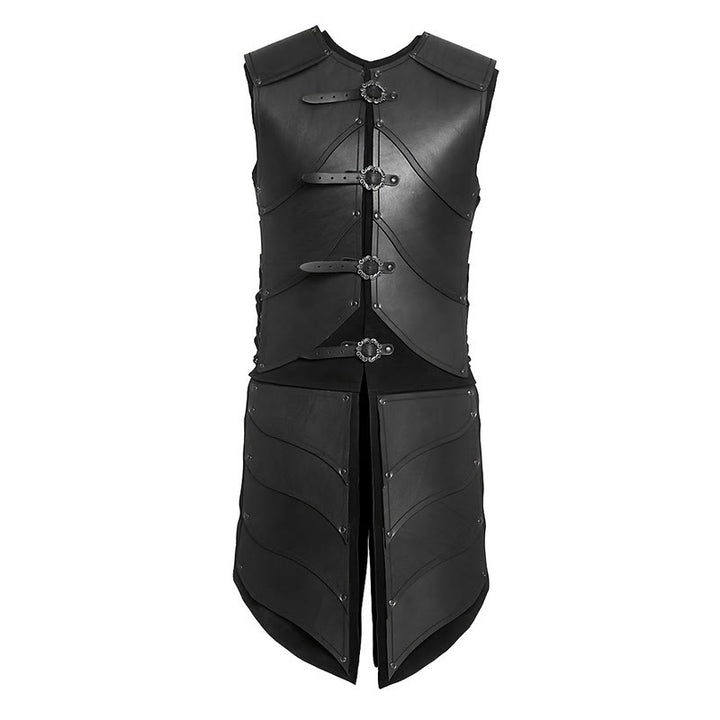 WorldNorse Gothic Elf Warrior Seitlich geschnürte Brustrüstung - Schwarz - image 1