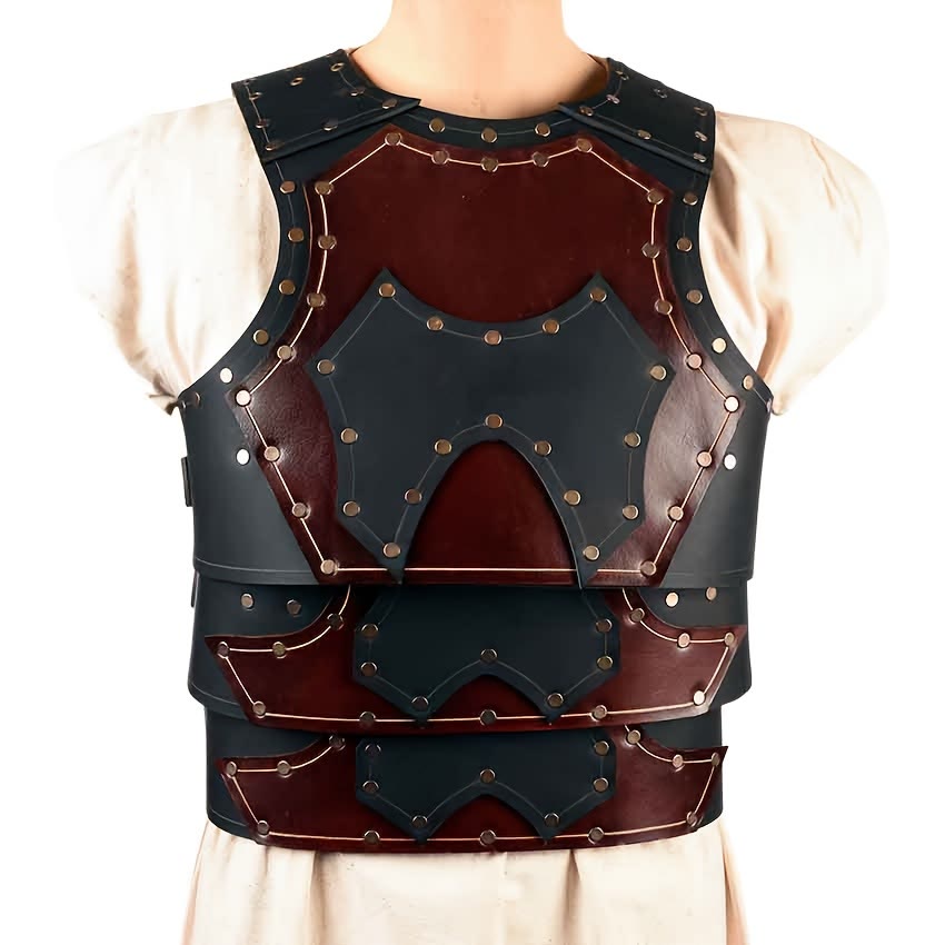 WorldNorse Wikinger-Brustpanzer im Lederpaneel-Design - image 4