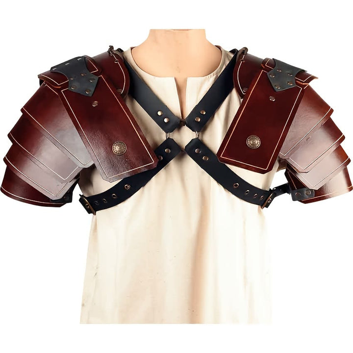 WorldNorse Wikinger-Brustpanzer im Lederpaneel-Design - image 5