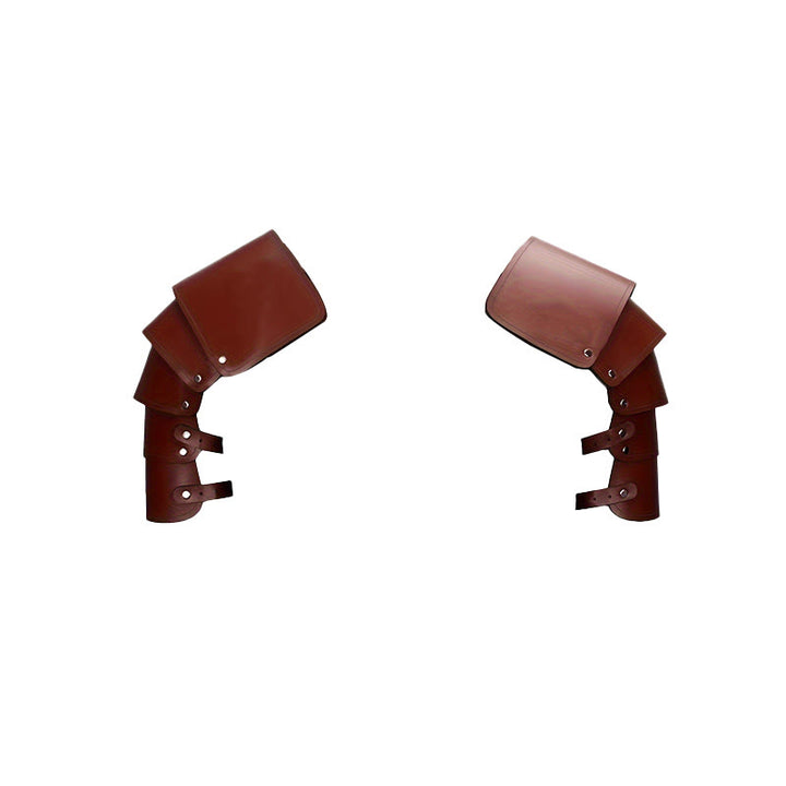 WorldNorse Retro Segmentierte Schulterpanzerung mit gebogenem Panel - image 10