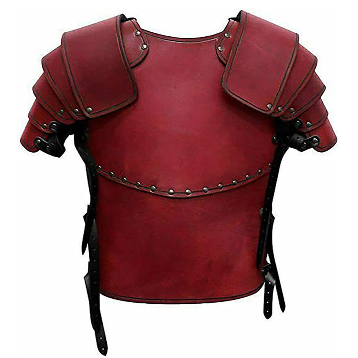 WorldNorse Retro Segmentierte Schulterpanzerung mit gebogenem Panel - image 14