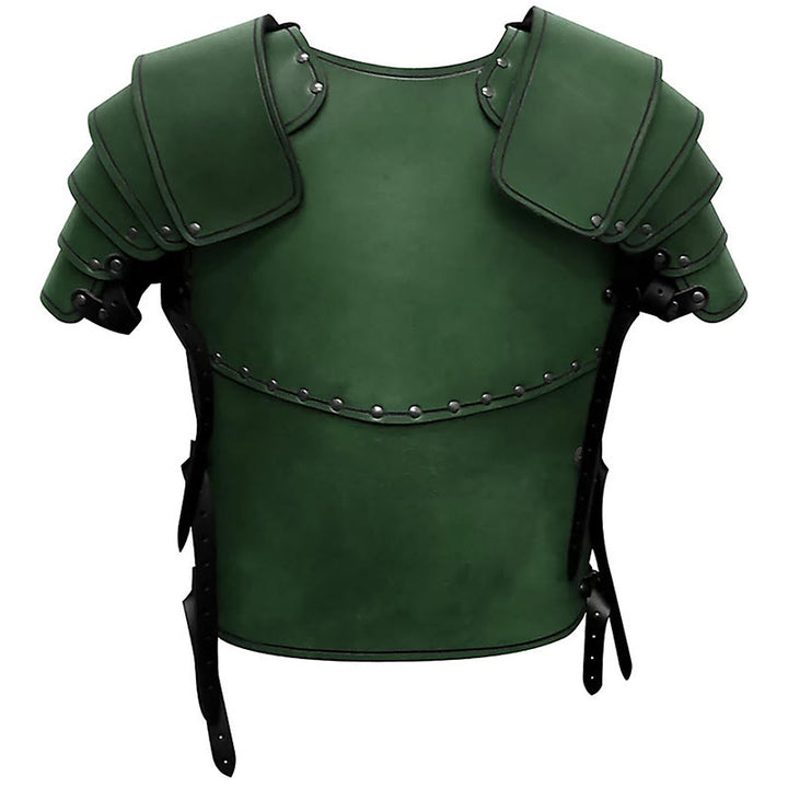 WorldNorse Retro Segmentierte Schulterpanzerung mit gebogenem Panel - image 17