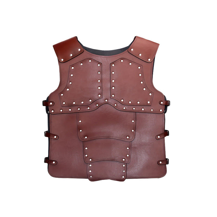 WorldNorse Retro Segmentierte Schulterpanzerung mit gebogenem Panel - image 10
