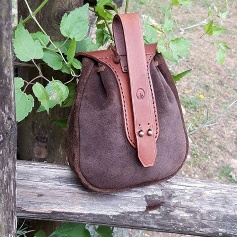 WorldNorse Mittelalterliche Steampunk-Outdoor-Kordelzugtasche - image 4