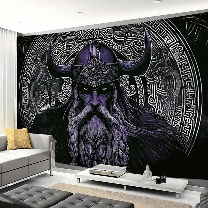 WorldNorse Legendary Odin Warrior Tribal Pattern Wandbehang - image 4