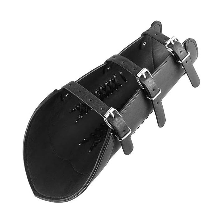 WorldNorse Punk Armschienen aus Leder mit verstellbarer Schnalle - image 4