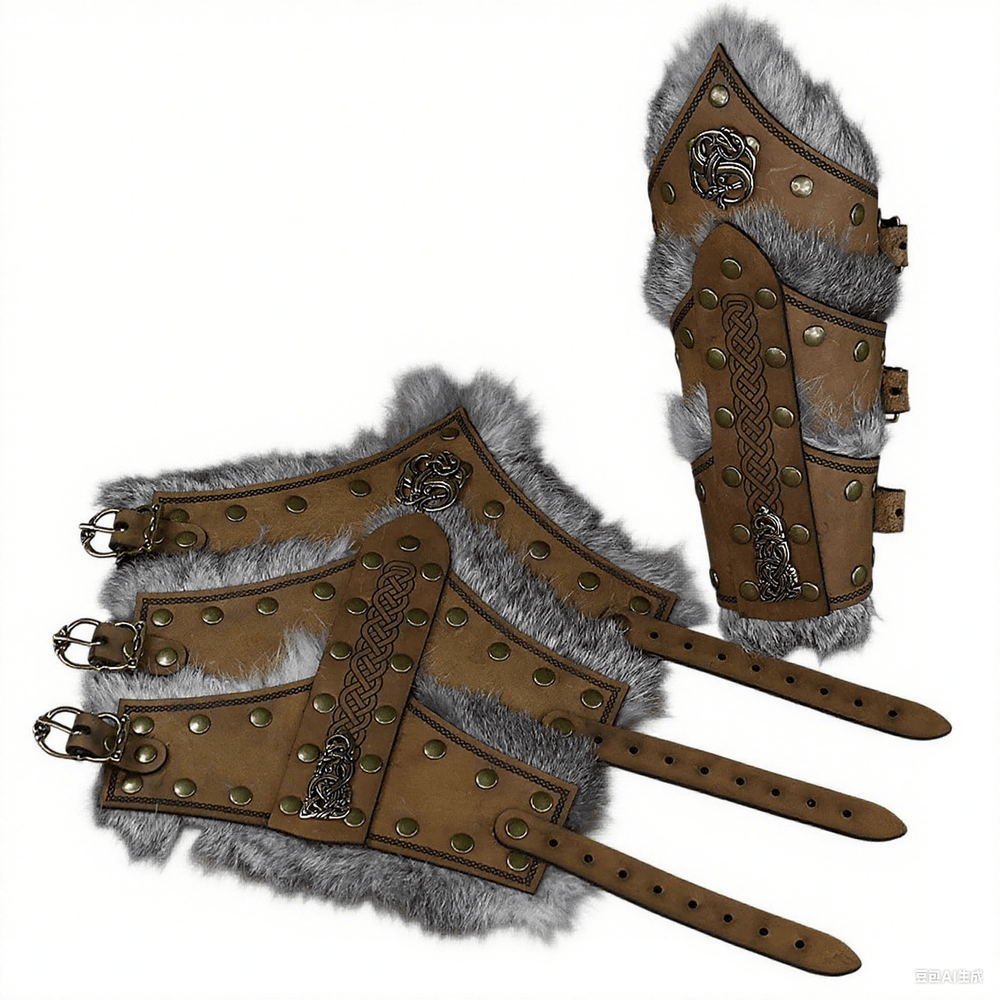 WorldNorse Keltischer Knoten Metallzubehör Armschienen - image 1