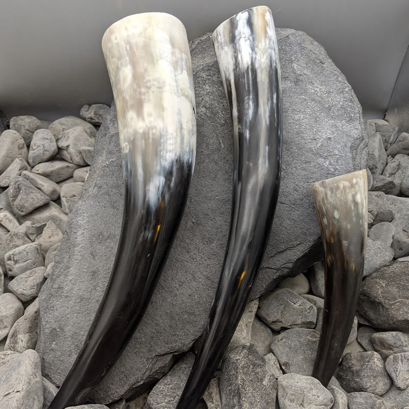 Handgefertigtes authentisches Trinkhorn von WorldNorse - image 7