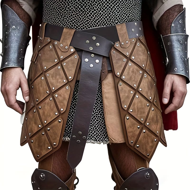 WorldNorse Mittelalterliche Diamantrockrüstung aus Leder - image 0