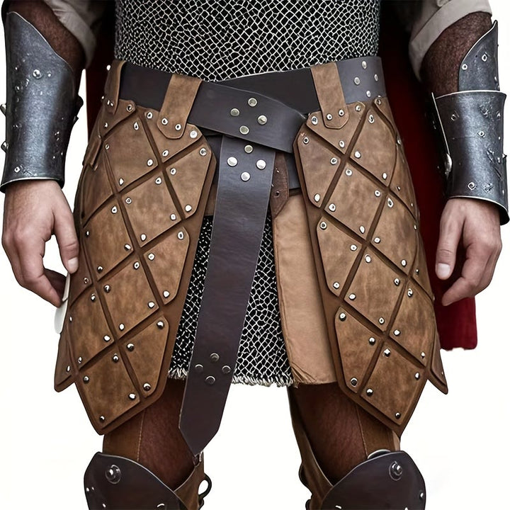 WorldNorse Mittelalterliche Diamantrockrüstung aus Leder - image 0