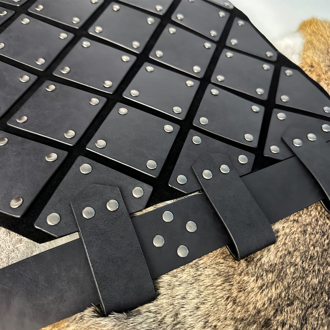 WorldNorse Mittelalterliche Diamantrockrüstung aus Leder - image 9