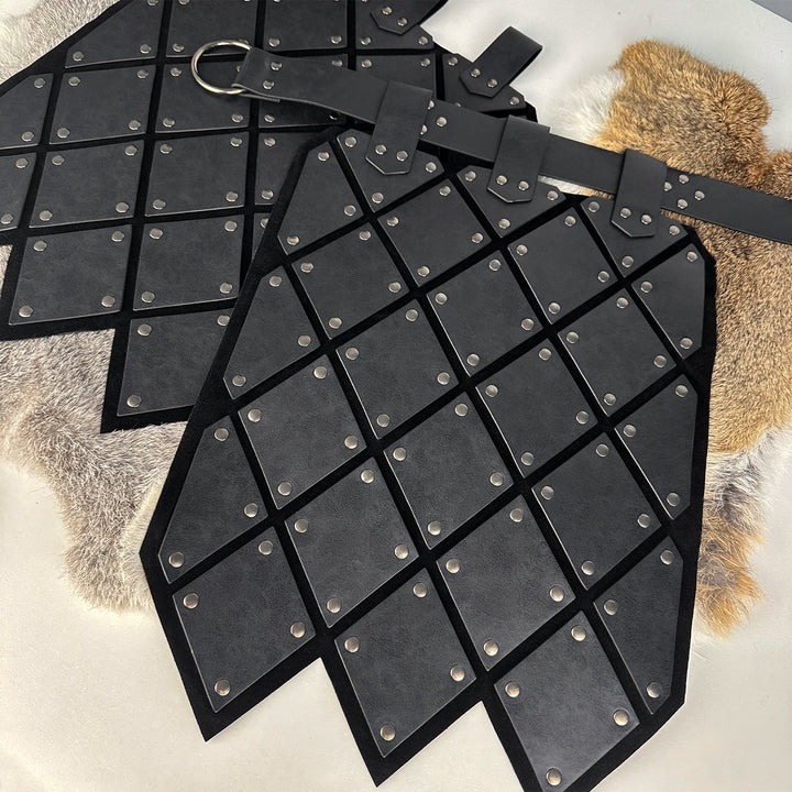 WorldNorse Mittelalterliche Diamantrockrüstung aus Leder - image 11