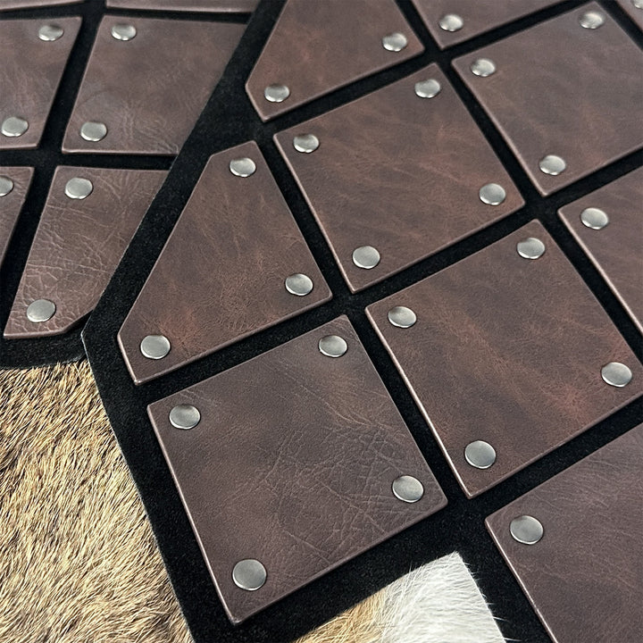 WorldNorse Mittelalterliche Diamantrockrüstung aus Leder - image 6