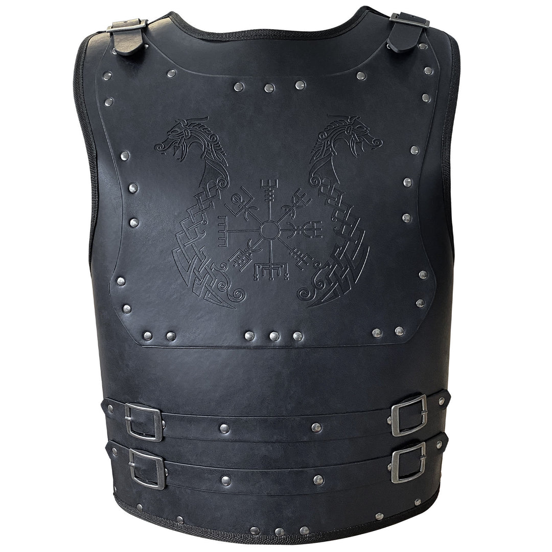 WorldNorse Vintage Keltischer Knoten Drachen Brustpanzer - Nordischer Drache - Schwarz - image 4