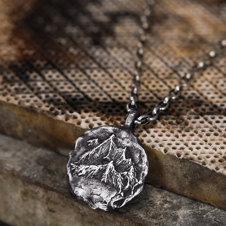 WorldNorse Handgefertigtes 999 Silber Gothic Berg Halskette - image 6
