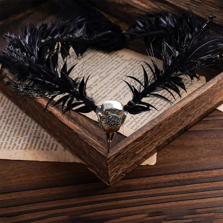WorldNorse Vintage Gothic Elf Raven Stirnband - image 2