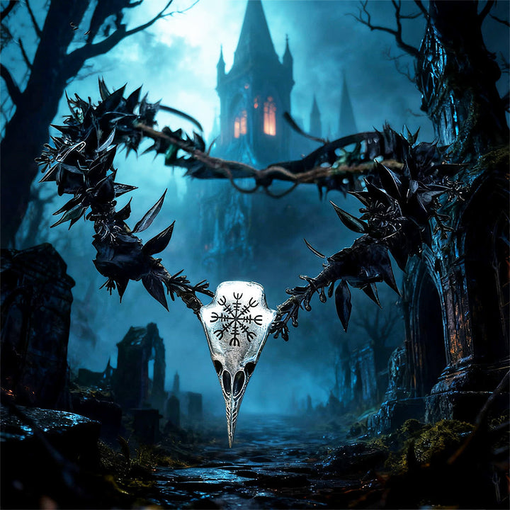 WorldNorse Vintage Gothic Elf Raven Stirnband - image 3