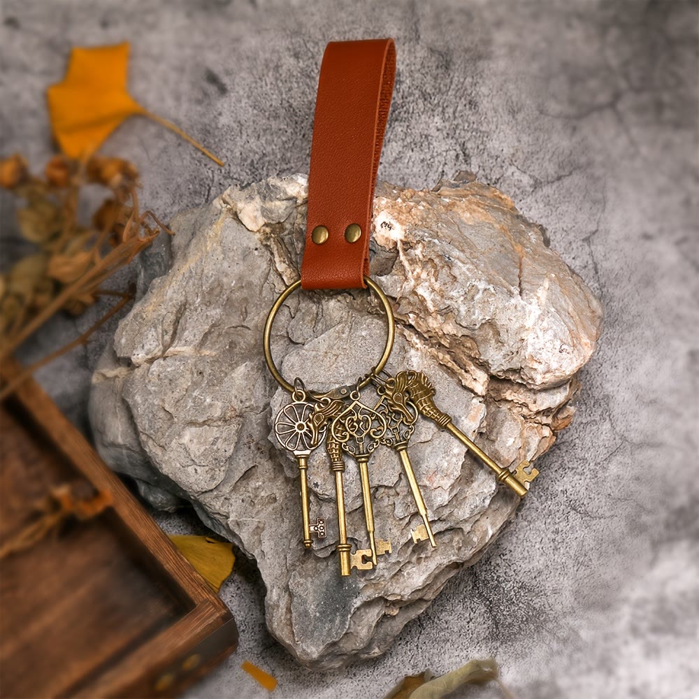 WorldNorse Mittelalterlicher Vintage Cosplay Schlüsselanhänger - image 1