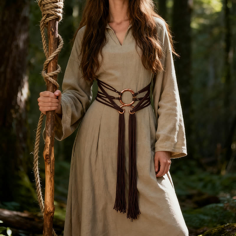 WorldNorse – Whimsical Ring – Gürtel mit mehreren Riemen - image 1