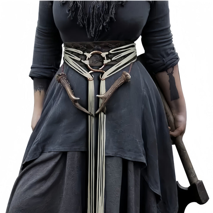 WorldNorse – Whimsical Ring – Gürtel mit mehreren Riemen - image 8