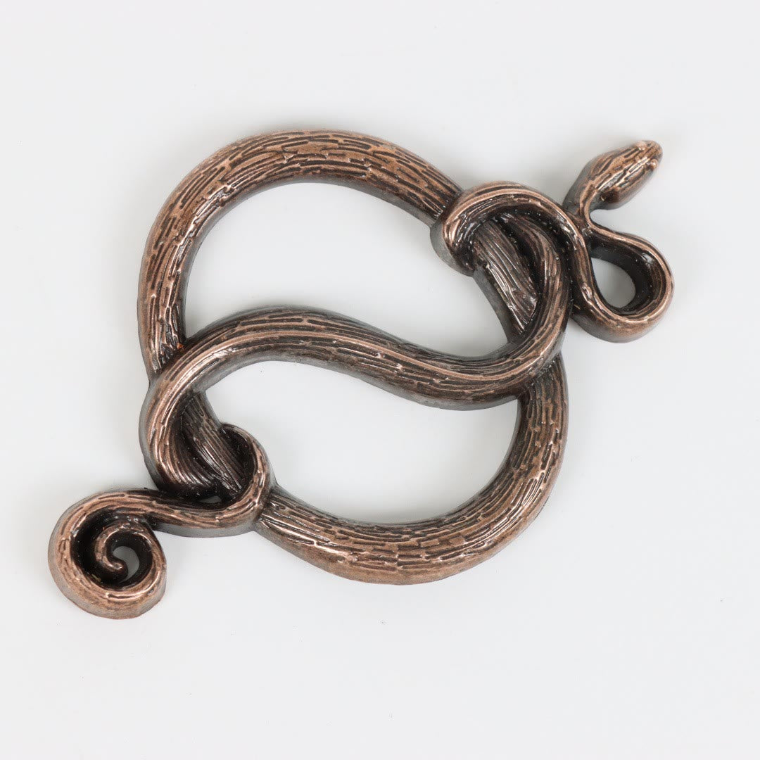 WorldNorse – Mehrriemengürtel mit schlangenförmiger Schnalle - image 6