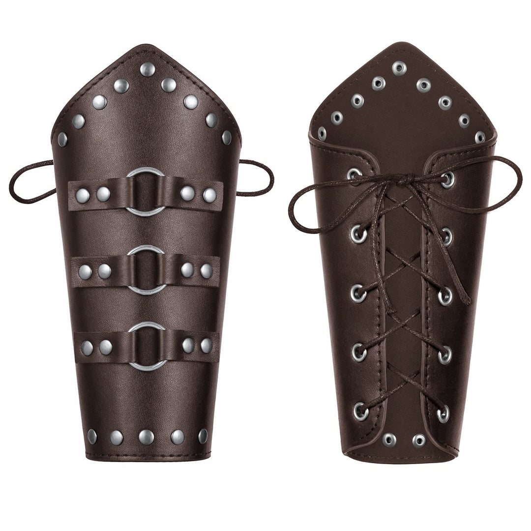 WorldNorse Kapuzenschal Schnallengürtel Armschienen Bund Schulterstück Set - image 10