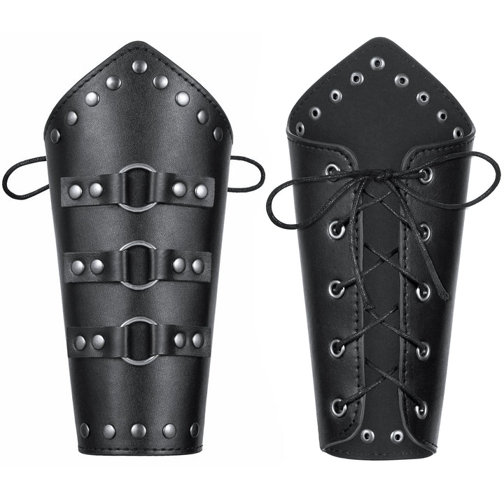 WorldNorse Kapuzenschal Schnallengürtel Armschienen Bund Schulterstück Set - image 11