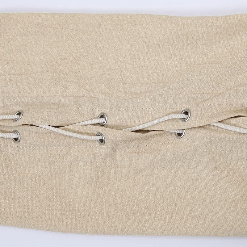 WorldNorse Mittelalterliches Kostümhemd mit Schnürung - image 3