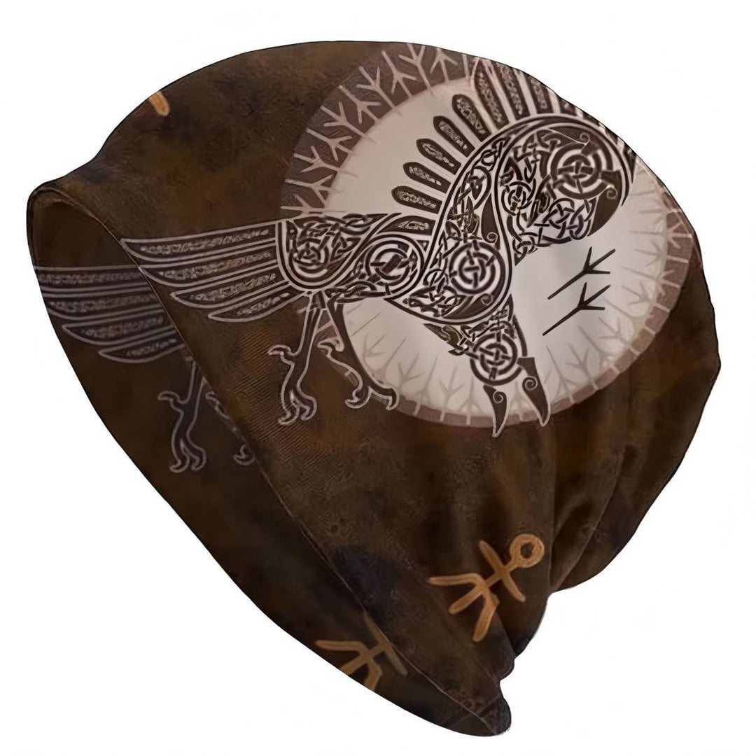 WorldNorse Wikinger Strickmütze Outdoor Beanie - Raven - image 0