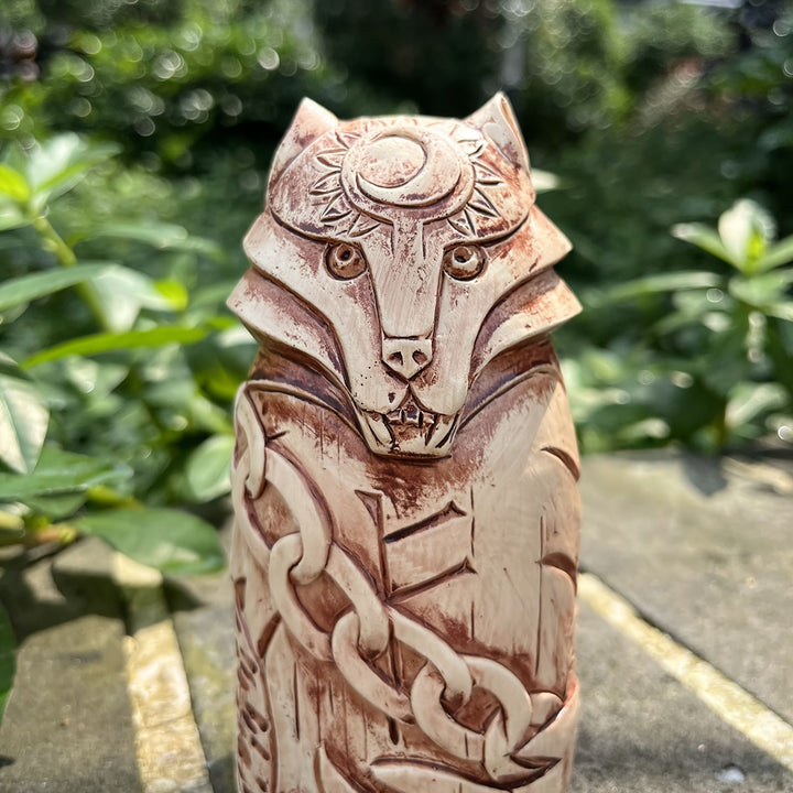 WorldNorse Himmlische Wolf - Rune Dekoration - image 5