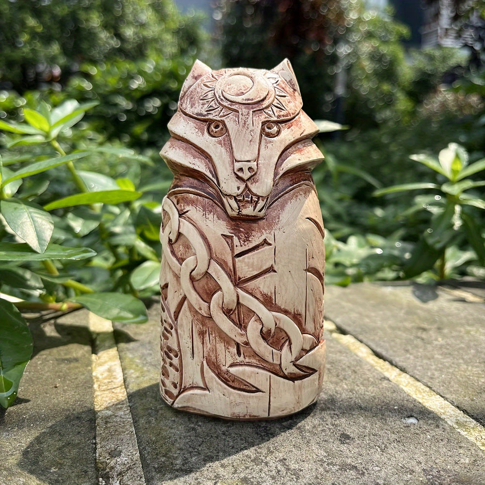 WorldNorse Himmlische Wolf - Rune Dekoration - image 1