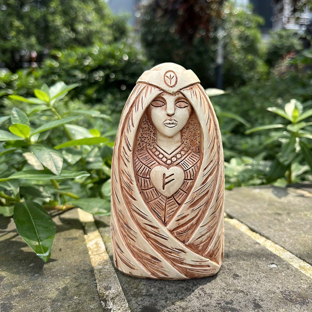 WorldNorse Rune Verschleierte Göttinnenstatue Dekoration - Göttin - image 0