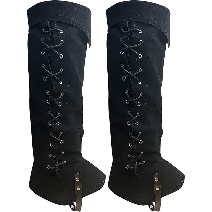 WorldNorse Gothic Schnürstiefel mit Nietenüberzug - image 2