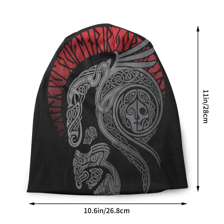 WorldNorse Keltischer Knoten Serpent Rune Beanie - image 2