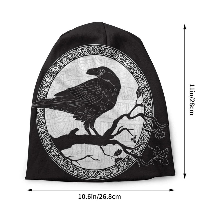 WorldNorse Raven Oak Rune Beanie - image 2