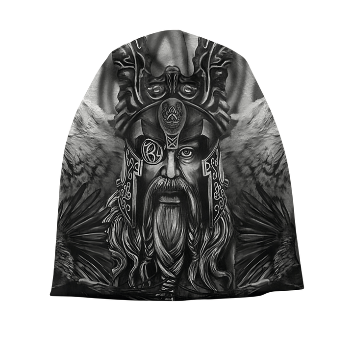 WorldNorse Odin Raven Rune Beanie  - image 1