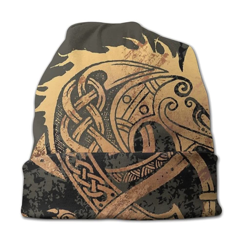 WorldNorse Distressed Viking Helm Beanie - image 1