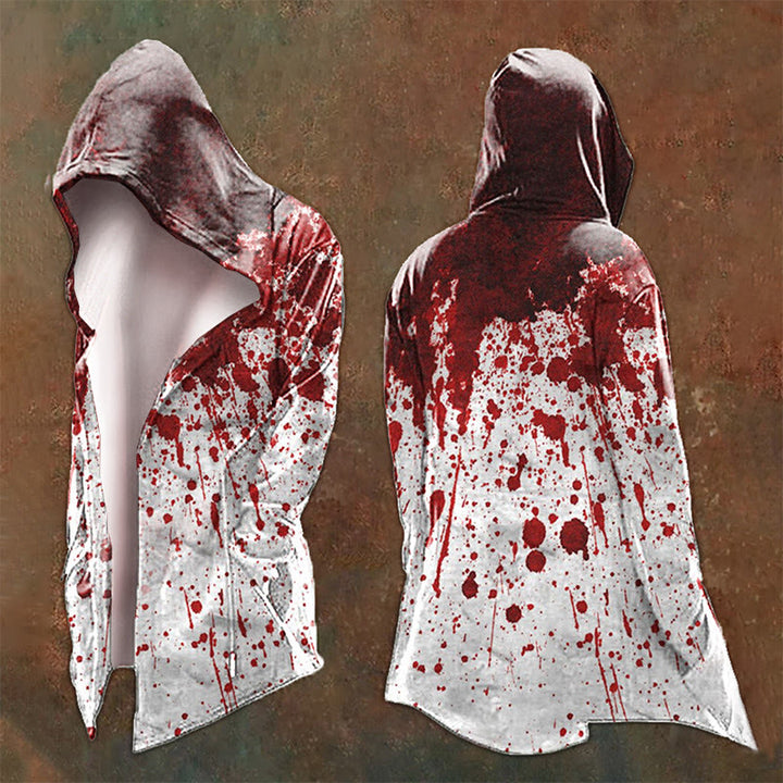 WorldNorse – Kapuzenjacke mit Blutflecken-Aufdruck - US/UK/AU48, EU58 (4XL) - image 0