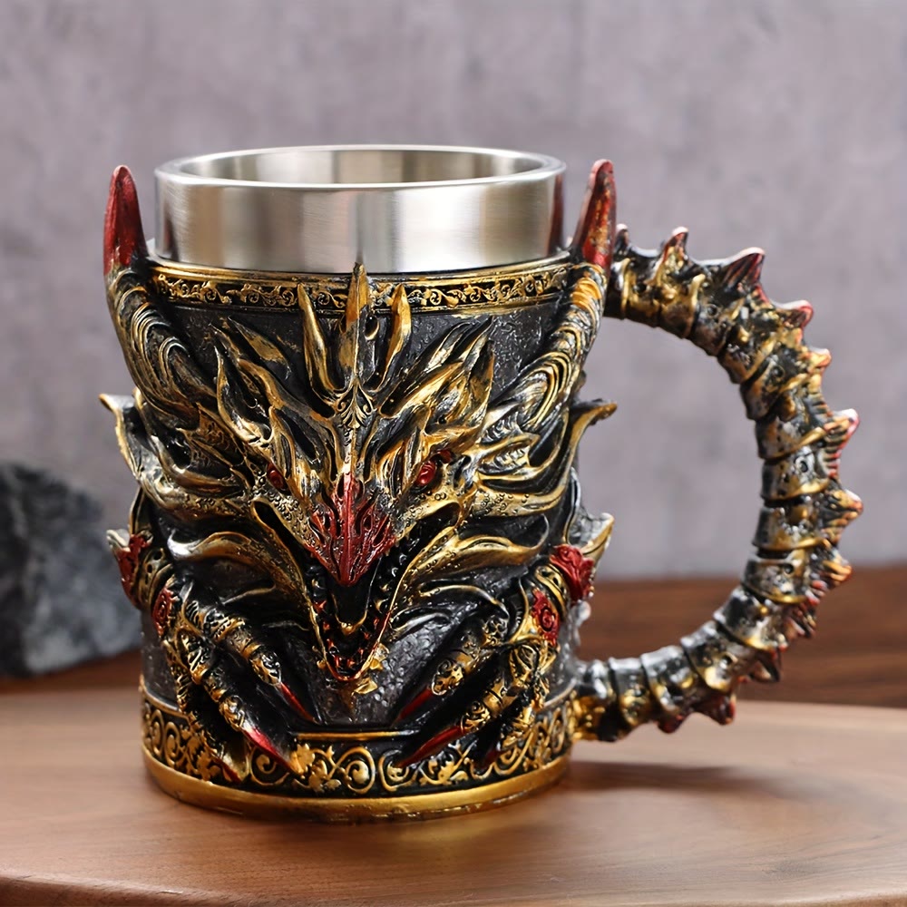 WorldNorse Dragon Sovereign Legendary Mug - Nordischer Drache - image 0