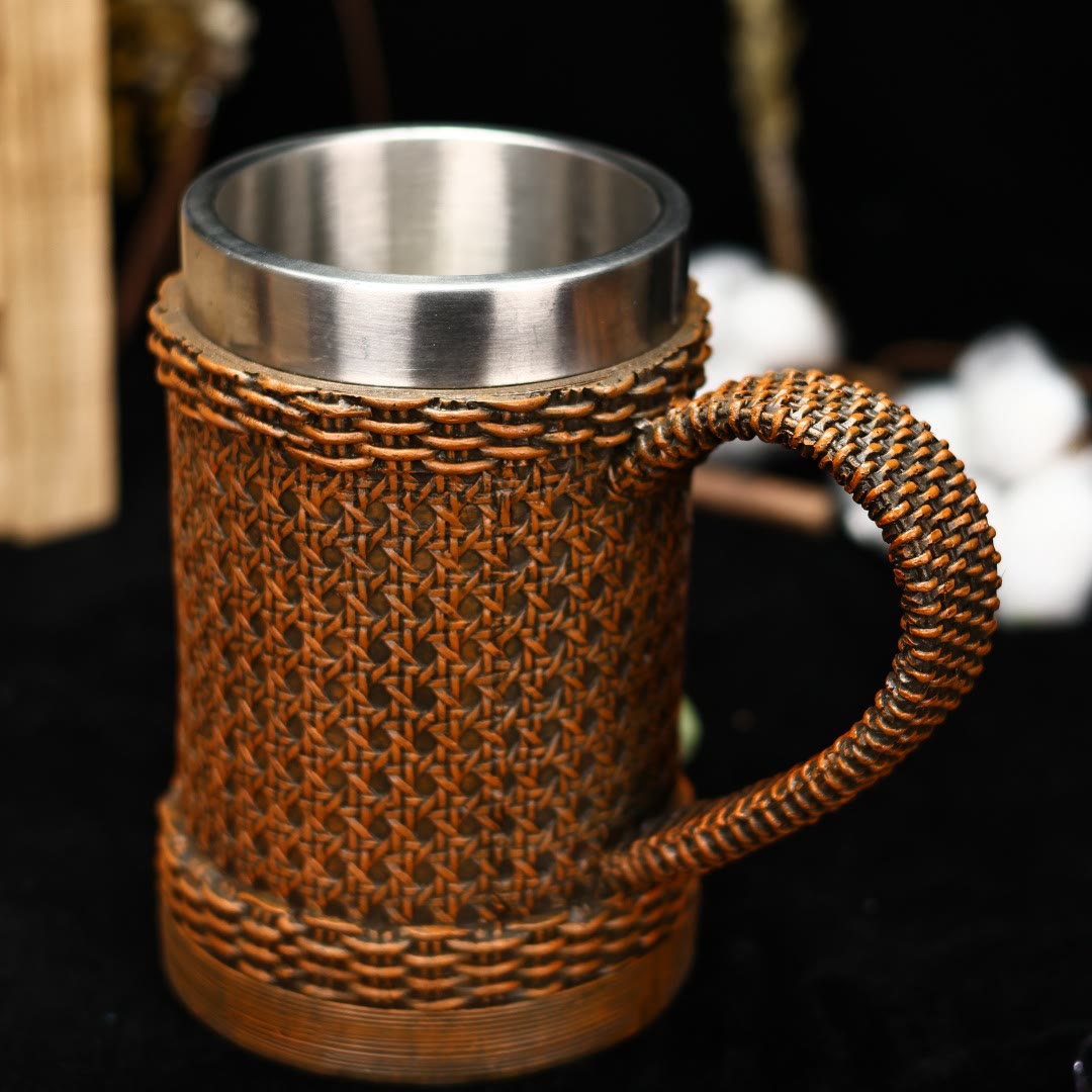WorldNorse Becher aus gewebtem Rattan - image 5