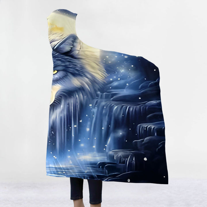WorldNorse Cascade Veil Wolf Kapuzendecke - image 2