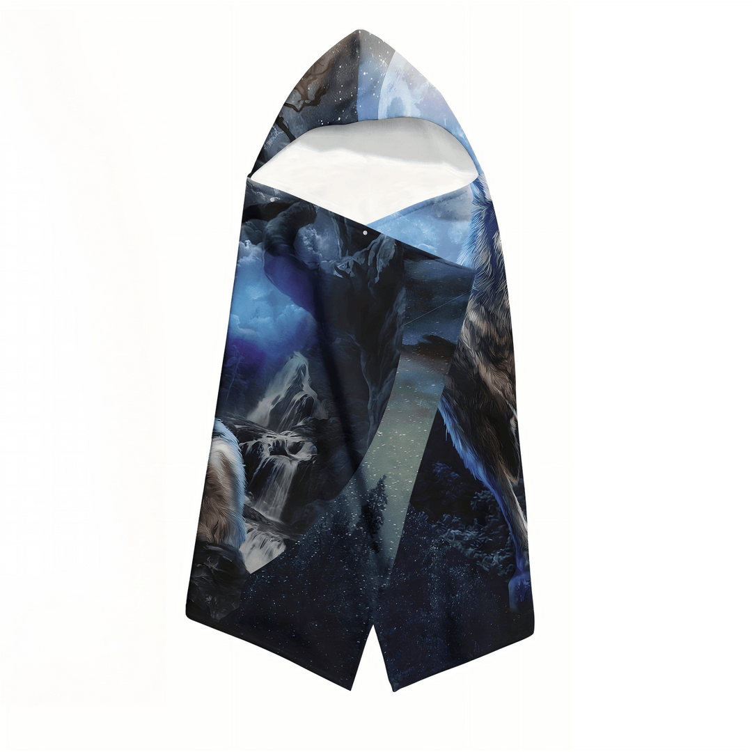 WorldNorse Nebula Grove Wolf Kapuzendecke - image 3