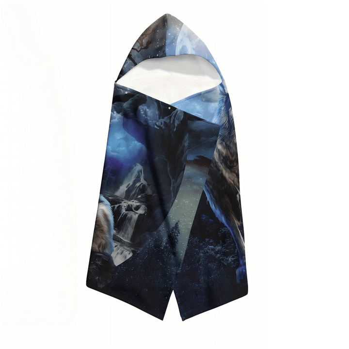 WorldNorse Nebula Grove Wolf Kapuzendecke - image 3