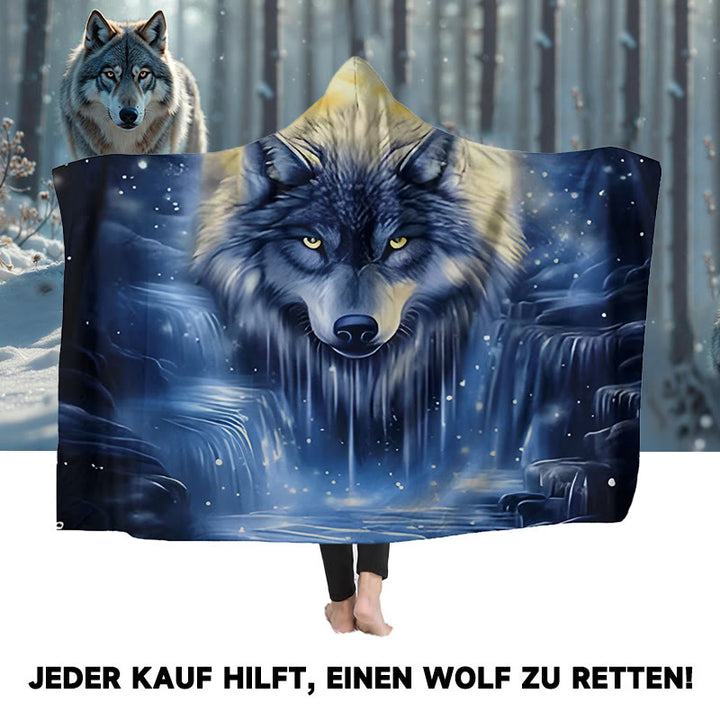 WorldNorse Cascade Veil Wolf Kapuzendecke - image 0