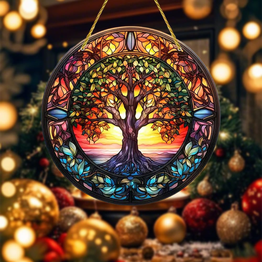 WorldNorse Yggdrasil Leuchtender Horizont Weihnachtsschmuck zum Aufhängen - Yggdrasil - image 0