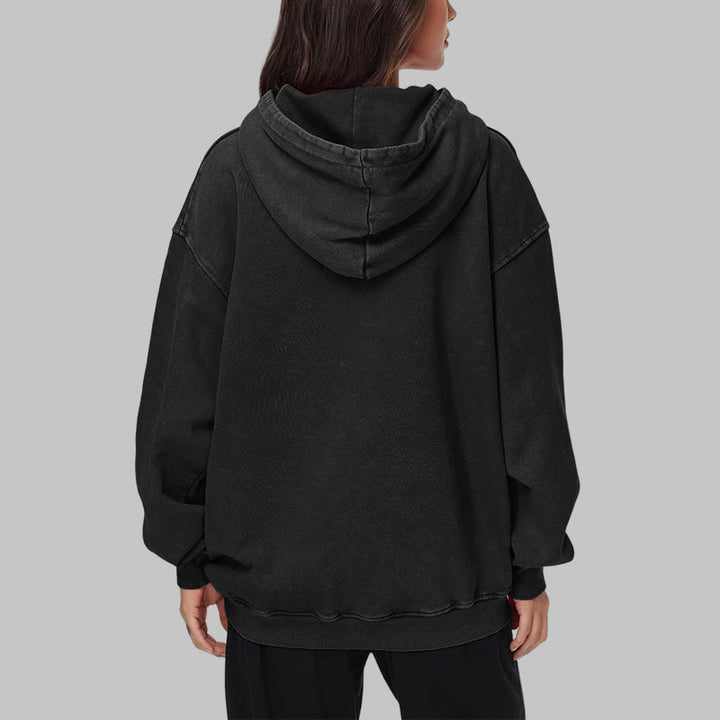 WorldNorse Ornate Rune Vegvisir Emblem Washed Hoodie - image 9