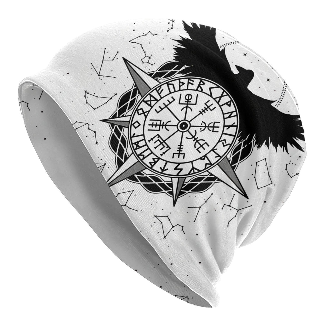 WorldNorse Vegvisir Raven -Sternbild-Mütze - Vegvisir - image 0