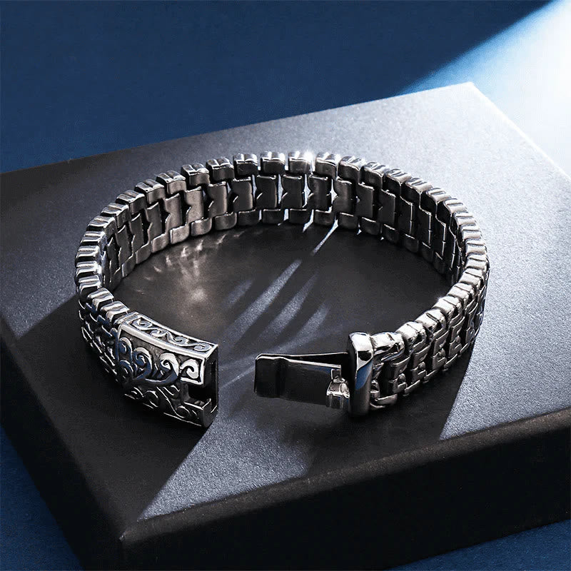 WorldNorse Armband aus Stahl mit Rune - image 2