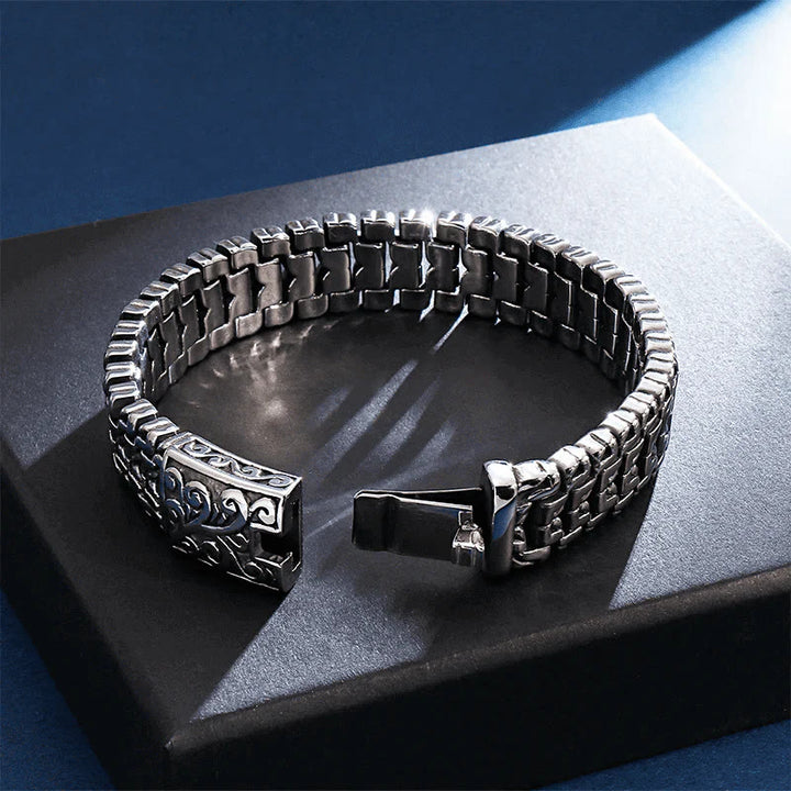 WorldNorse Armband aus Stahl mit Rune - image 2